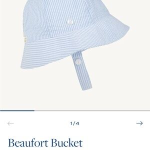 The Beaufort Bonnet Company Beaufort Bucket seersucker